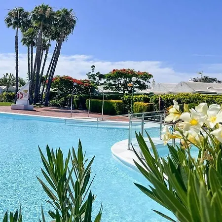 Apartment Cozy & Modern W/private Garden Bbq+wifi Maspalomas (Gran Canaria)